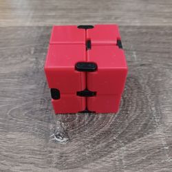 Red Infinity Cube Fidget Toy 