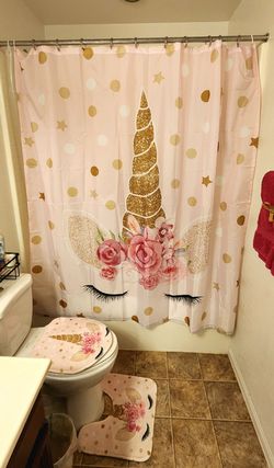 Unicorn bathroom decor