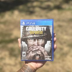 🎮 PlayStation 4 Call of Duty: WWII (Complete w/ Case & Disc)