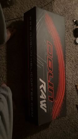Goblin raw 700. RC HELICOPTER