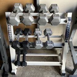 Dumbbell Weights With stand 