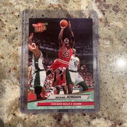 92-93 Micheal Jordan Fleer Ultra In Sleeve