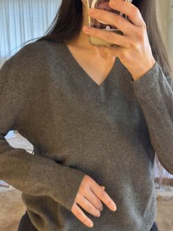 Thin Gray Sweater - Banana Republic (New