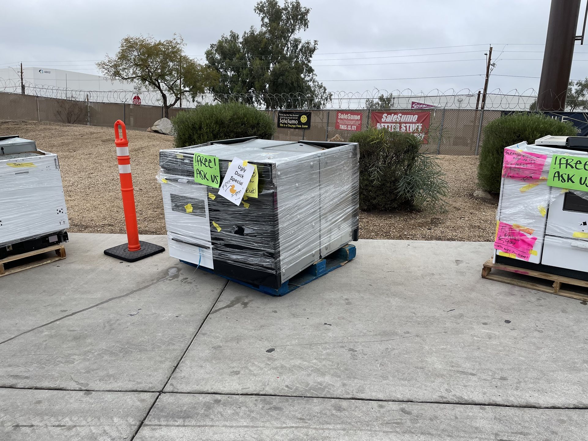 Free Scratch And Dent Appliance Pallets