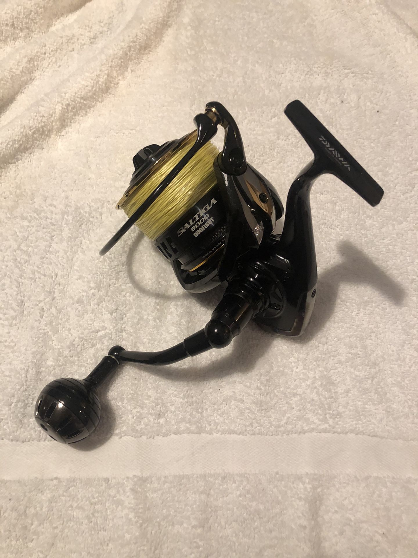 Daiwa Saltiga DogFight Saltwater 8000 DF Fishing Reel for Sale in Miami, FL OfferUp