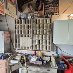 Vintage Garage Cabinets!