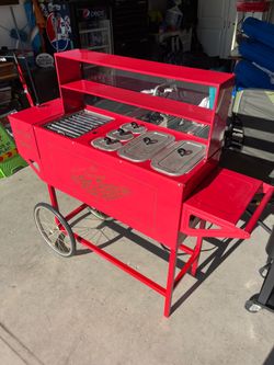 Hot dog carnival cart Hot dog carnival cart