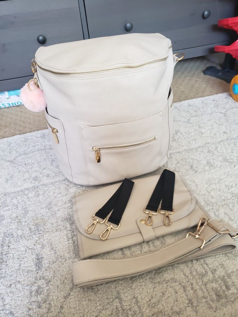 Stylish backpack/diaper bag **FIRM ON PRICE**