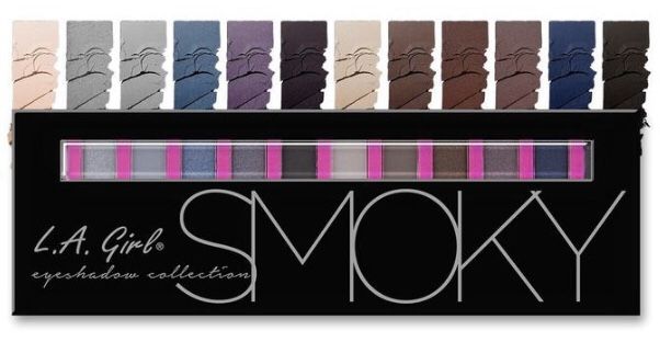 L.A Girl Smokey 12 Color Eyeshadow Brick Collection Palette