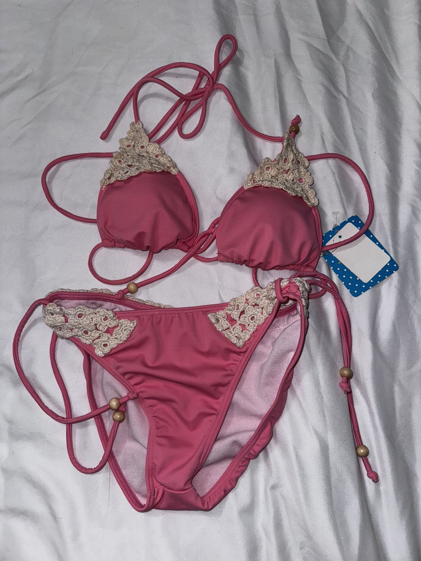 Pink 2-piece Bathing Suit