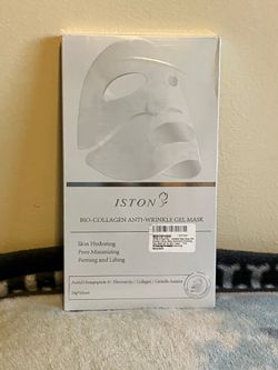 ISTON Bio-Collagen Anti-Wrinkle Gel Mask 6 Pack New Sealed