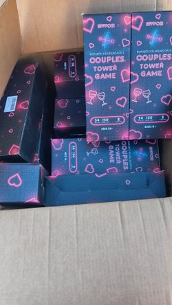 Adult yenga and sexy cards