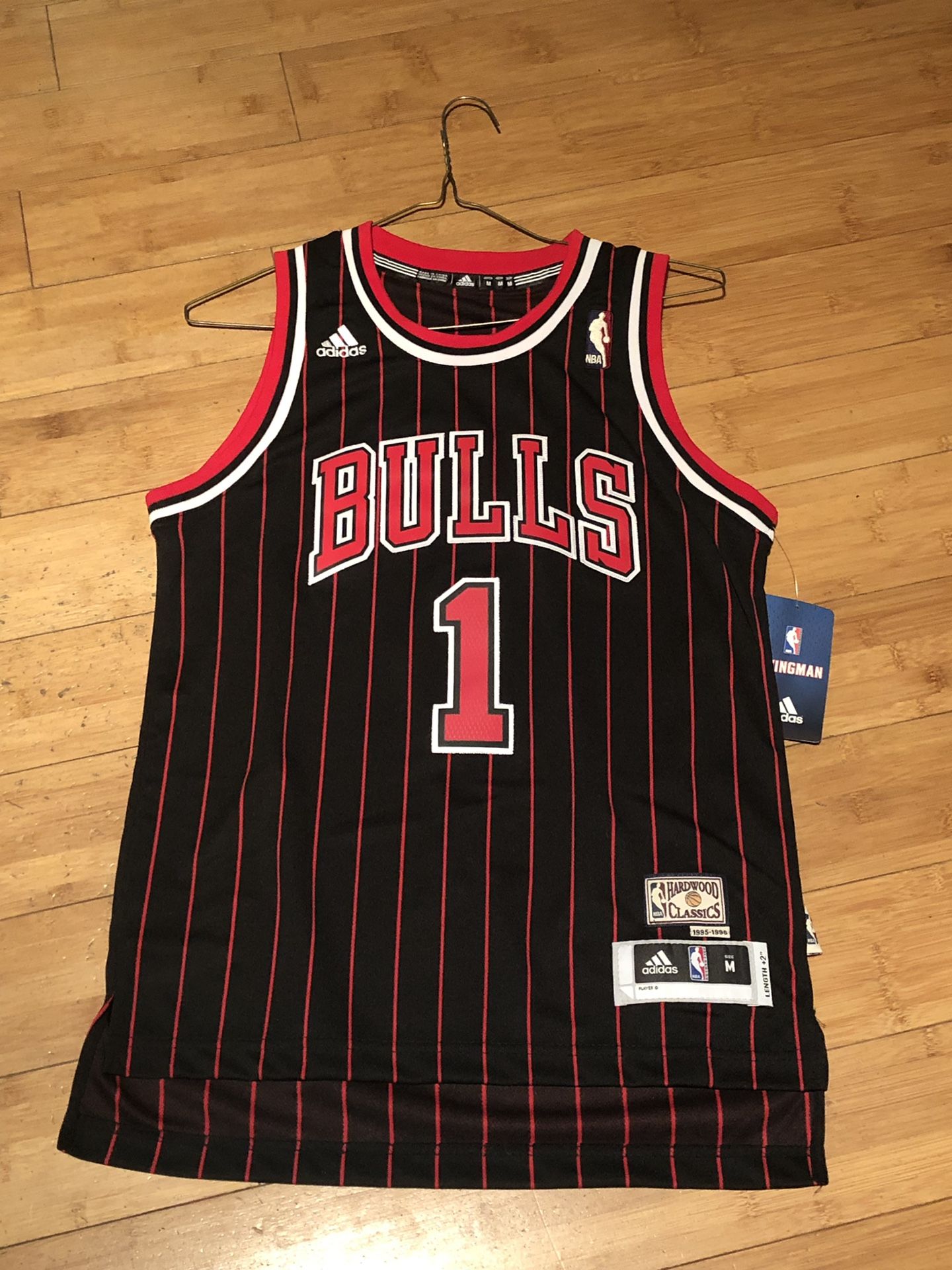 Adidas Chicago Bulls Derrick Rose 1 NBA Basketball Jersey / 