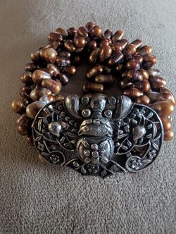 Amy Kahn Chocolate Pearls Bracelet