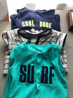 Boys Carter’s onesie- 24 months - $5 for all 3