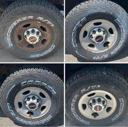 GMC Chevy 8 lug 8x6.5 wheels 265/75/16