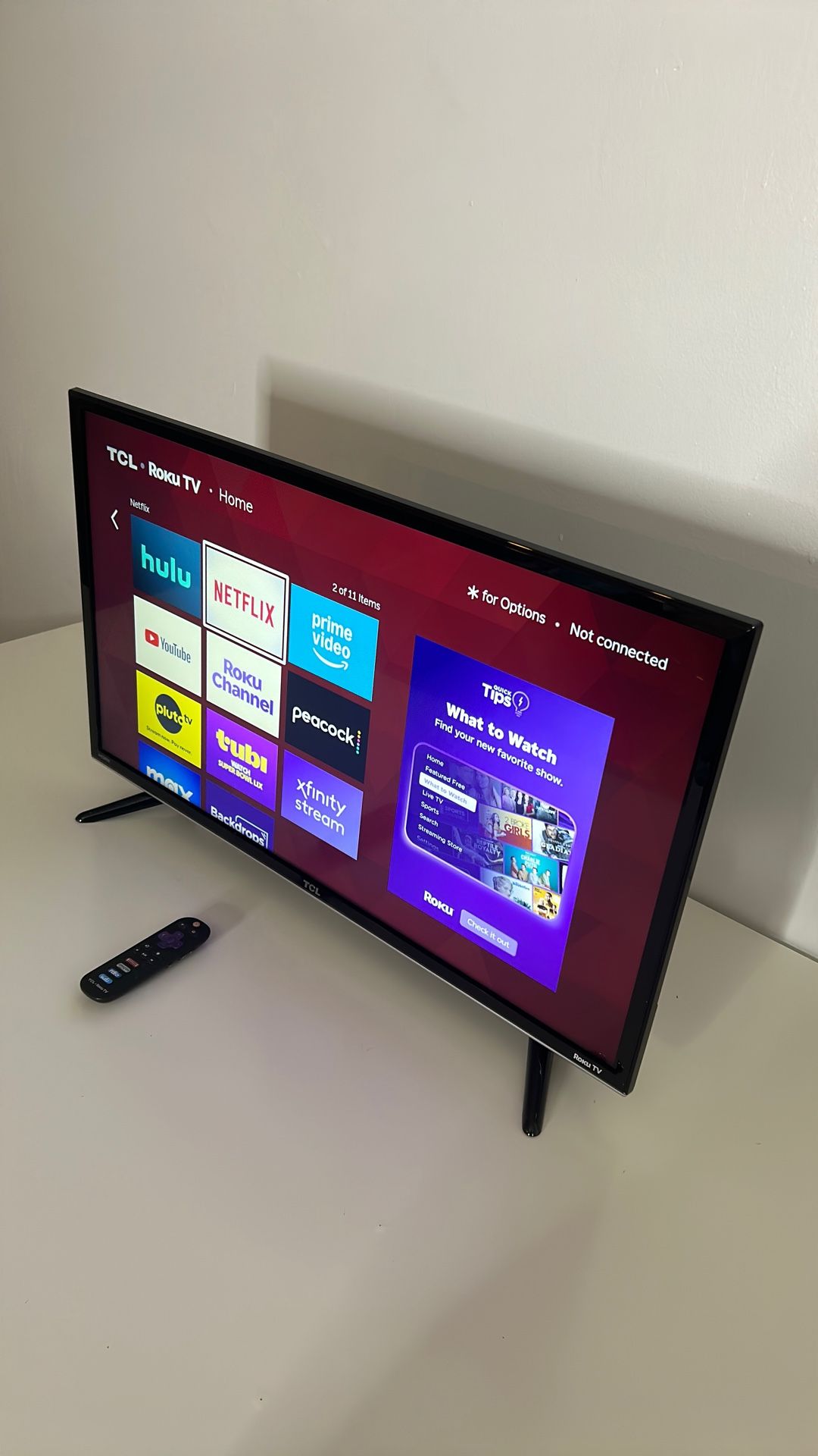 TCL 3-Series 32" Full HD Smart Roku TV with Remote