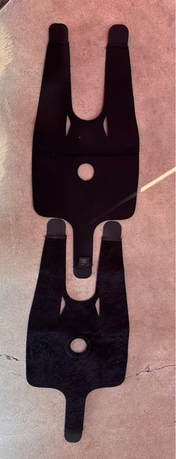 Adjustable Open-Patella Knee Support Brace Wraps (Pair)