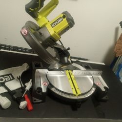 
RYOBI - 14 Amp Corded 10 in. Compound Miter Saw with LED Cutline Indicator
RYOBI - 14 Amp Corded 10 in. Compound Miter Saw with LED Cutline Indicator