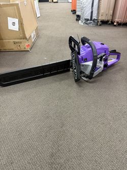 62cc Purple 20-inch Gasoline Chainsaw