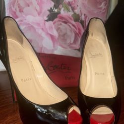 Christian Louboutin Heels 38.5 Red Bottom
