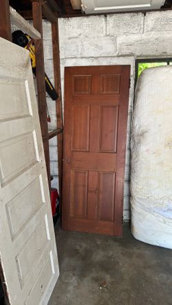 Wooden door