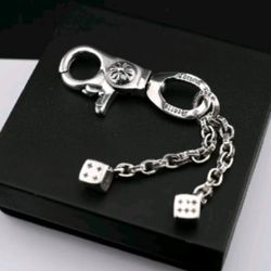 Chrome Heart Key Chain 