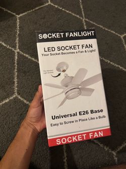 LED Ceiling Fan & Light