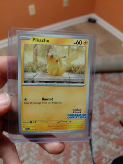 Pikachu 2024 illustrator contest