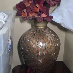 Vase W Flowers.  More Added. $$20 Farmersville 