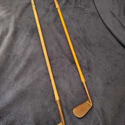 2 Vintage Golf Clubs From The 1920's