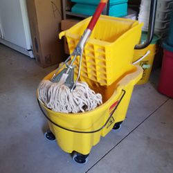 Bucket With Mop