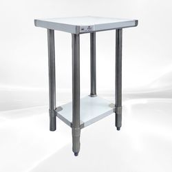 18W x 18D x 34H All Stainless Steel Table WTSS-1818-418