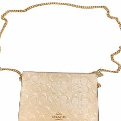 Coach Slim Crossbody bag in signature patent leather