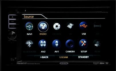 Jensen Bluetooth Car Navigation Receiver