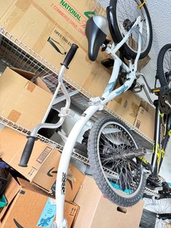 Tandem bike trailer