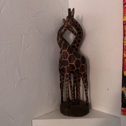 Wood Giraffes 