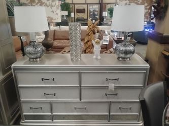 Silver Elegant Dresser