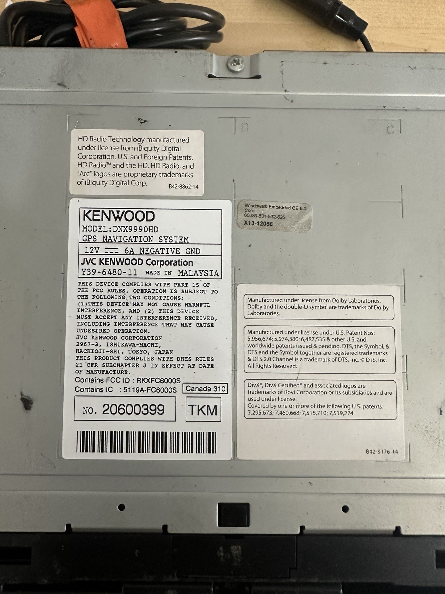 Kenwood Excelon DNX9990HD