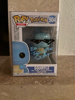 Squirtle Funko Pop (Signed)