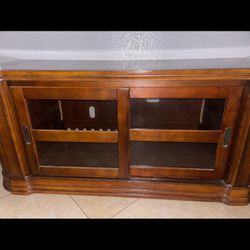 Tv Stand Wooden Heavyweight 