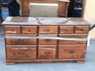 Dresser with Mirror