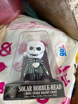 Solar Charging Ulah Ulah Jack Skellington Figure
