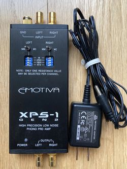 Emotiva XPS-1 Gen 2 Phono Preamp