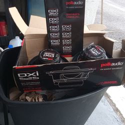 Polk Audio DXI 525 car speakers 