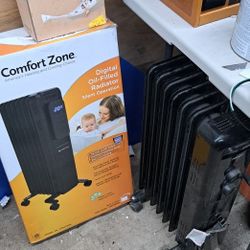 Is 2 comfort zone  Oil heaters 