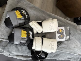 Boxing Glove And Punch Mat