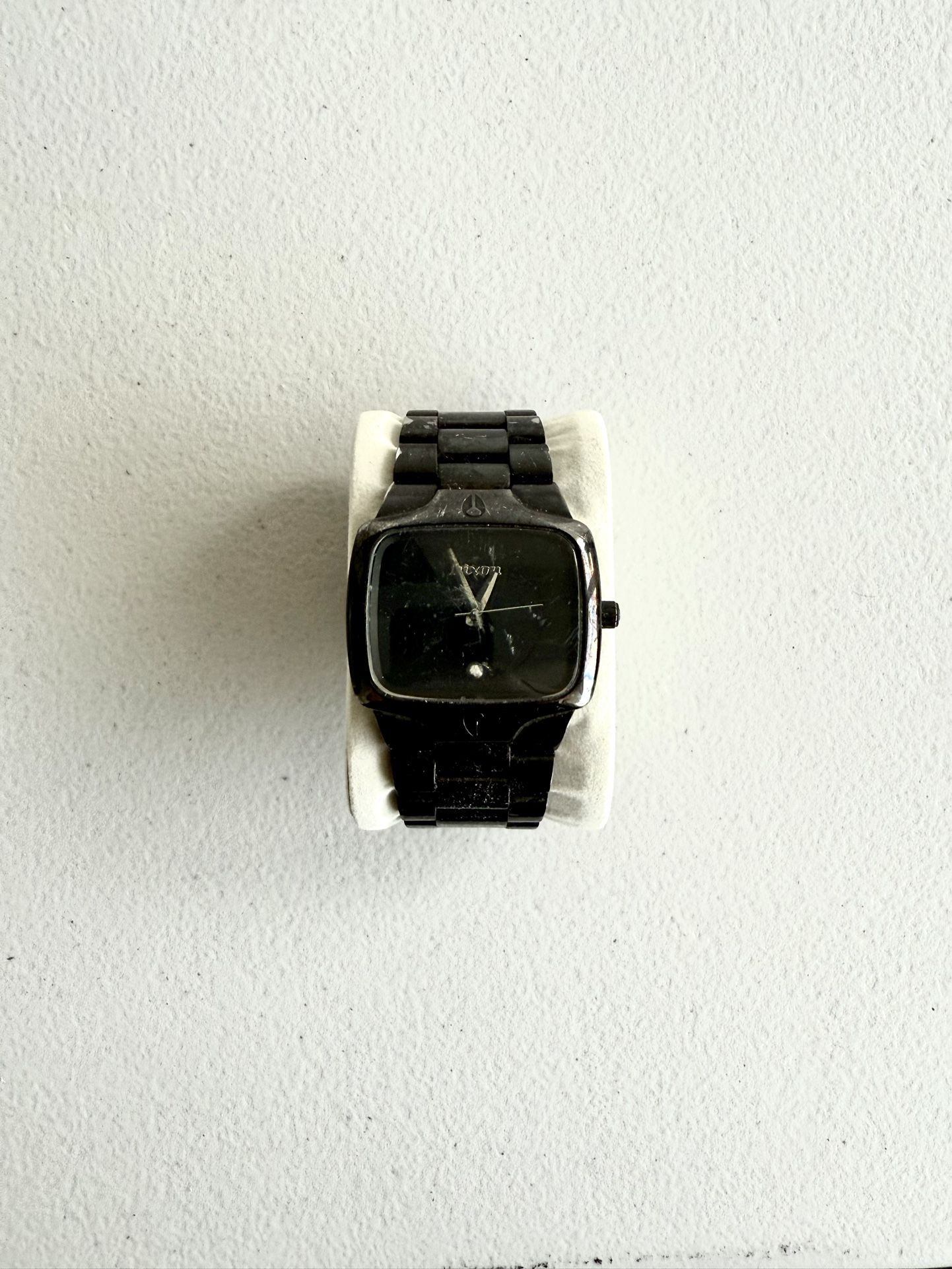 Nixon Player – Black Stainless Steel (Heavily Worn)