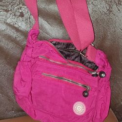 Hot Pink Crossbody Bag