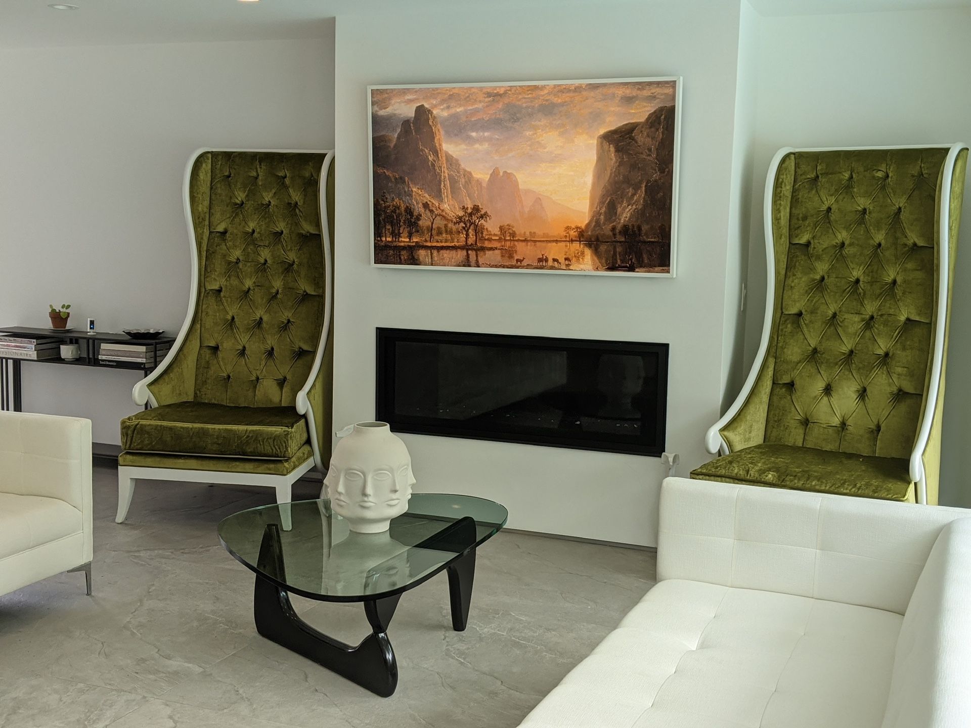 custom replica Christopher Guy chair — Hollywood Regency Style 